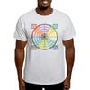 CafePress Unit Circle Light T Shirt Men's 100% Cotton, Classic Graphic Light T-Shirt