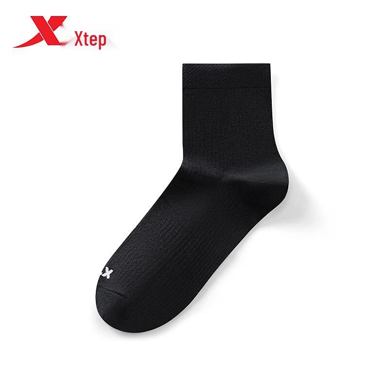 XTEP Men s Summer Breathable Mid-Calf Socks One Size