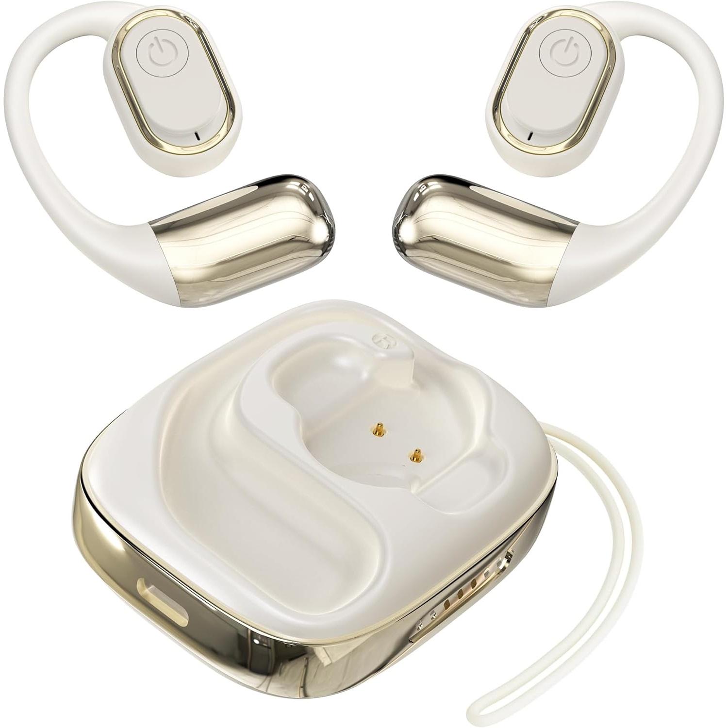 

Наушники-переводчики с ИИ 3-в-1 Bluetooth 5.4 Наушники-переводчики 144 языка Перевод Беспроводные наушники для путешествий, бизнеса, обучения Гарнитуры