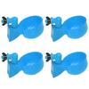 4Pcs Chicken Water Cup Versatile Automatic Drinking Cups Water Feeder for Chicken/Duck/Birds/Turkey/Rabbit