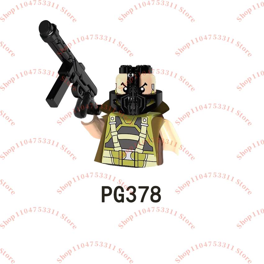 Hot-selling Toy Blocks Superhero Assembly Building Blocks Kids MINI Puzzle Brick Toy Alfred Bane Green Lantern Collection Gift