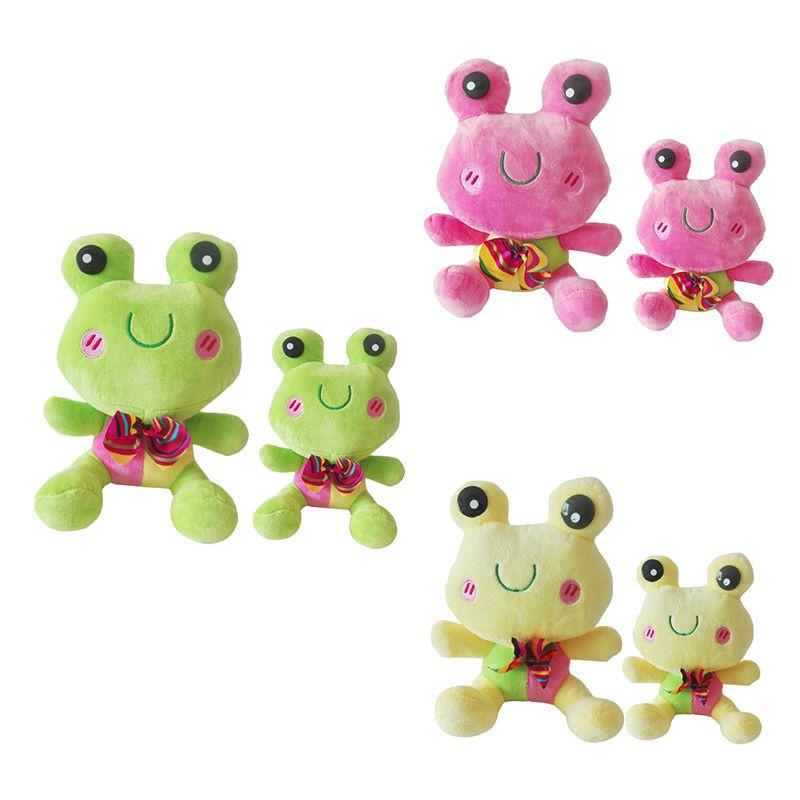 Cute Big Eyed Frog Plush Toy Soft Stuffed Hug Doll Perfect Gift For Kids