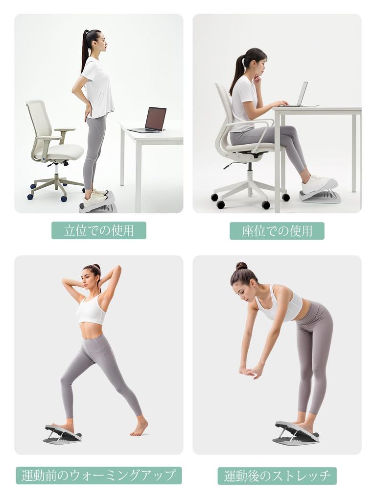 PROIRON Stretch Achilles Tendon Stretching Calf Stretch Ankle Flexibility Stretching Inclined Calf Achilles Calf Stretching Device Board, Device,