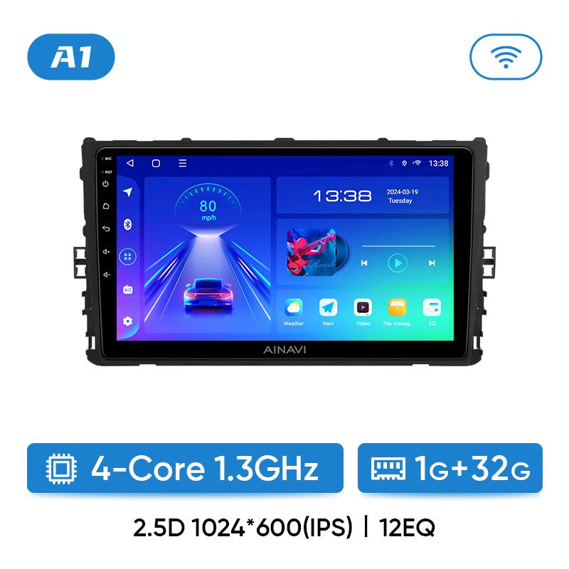 

Автомобильное радио Ainavi для VW Volkswagen MQB POLO VI Plus Jetta MK7 T6 Bora Wireless Carplay Android Auto Multimedia Player Car Stereo