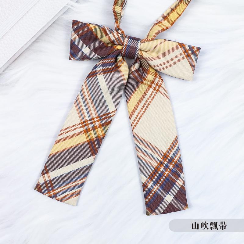 Jk Female Collar Flower Japanese Korean Version Free College Style Streamer Bow Bow Graduation Photo Male Tie Sailor Suit Tide