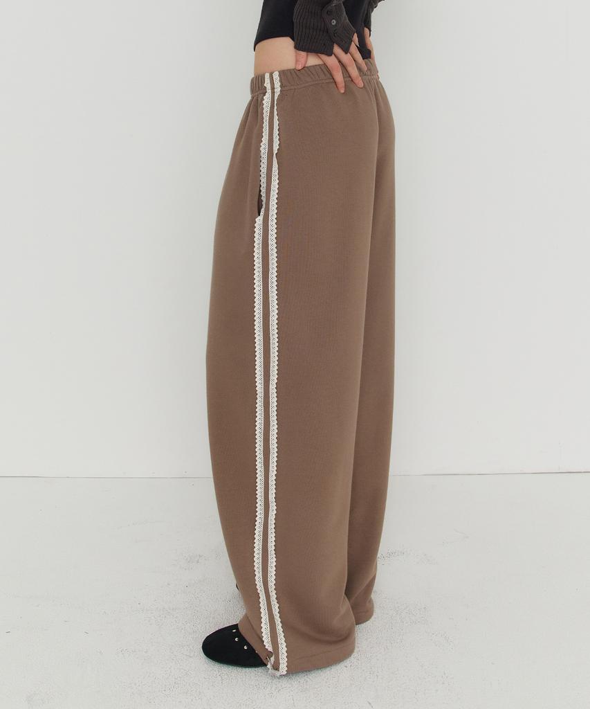 DEARSTALKER Vicky Lace Track Jogger Pants - 5 Color