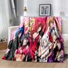 D Sexy Girl High School DxD Anime Plush Throw Blanket Soft Flannel for Bedroom Living Room Sofa Picnic Kids