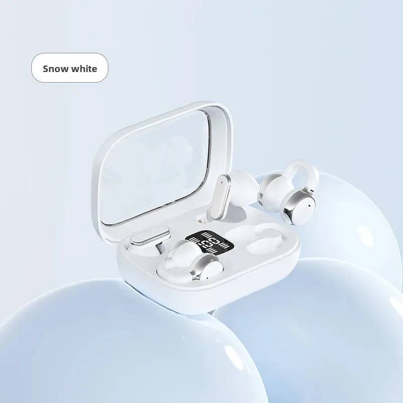 Bluetooth 5.4 Bone Conduction Sleep Earphones Couples Dual Pair In One Noise Reduction Hifi Sports Power Digital Display Earbuds