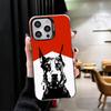 Doberman Dog Cool Soft Phone Case for iPhone 15 16 17 Pro Max 17Air 16E 14 Plus 13 12 Mini Shockproof Cover Back Shell