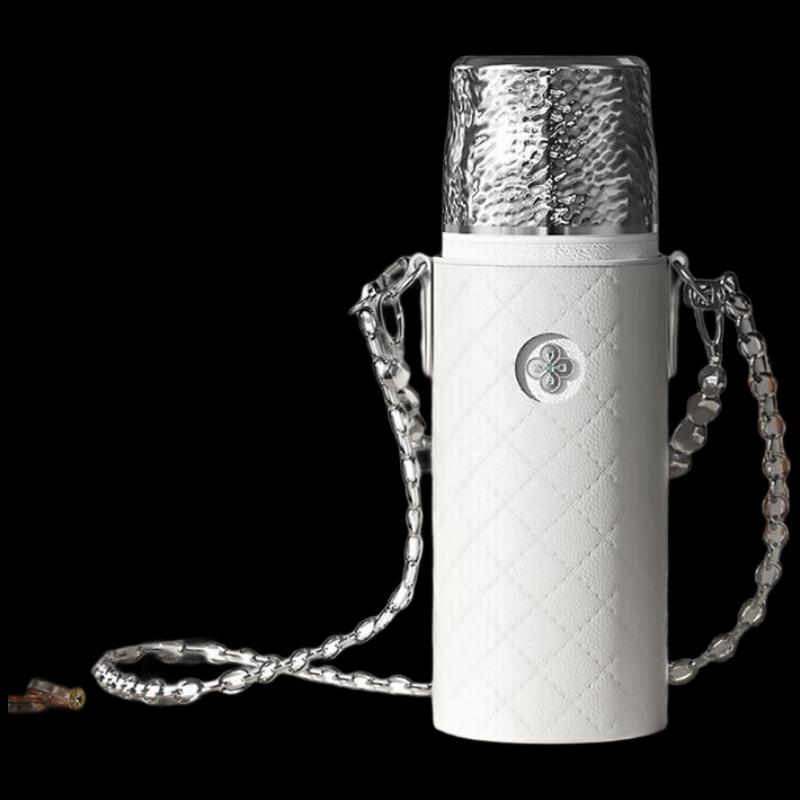 Temaker Hammered Ceramic Lined Thermos with Tea Infuser