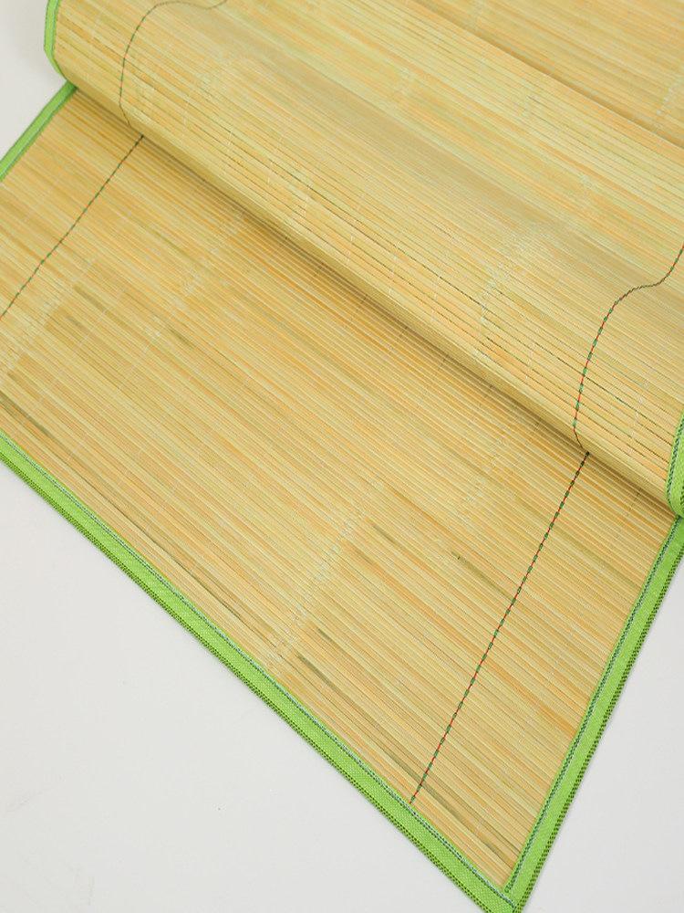 Esterilla de Bambú Fresca para Verano - Doble Cara para Camas de 1,2 m y 0,9 m, Adecuada para Residencias Estudiantiles y Hogares