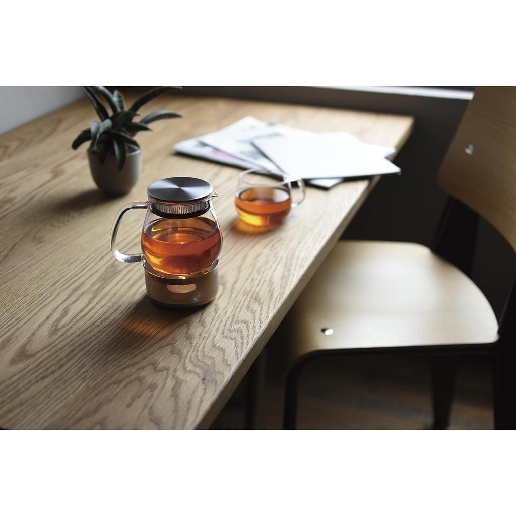 KINTO UNITEA One-Touch Teapot 460ml Heat-Resistant Glass Gift 8335