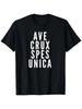 Ave Crux Spes Unica Latin Motto Catholic Holy Cross T Shirt