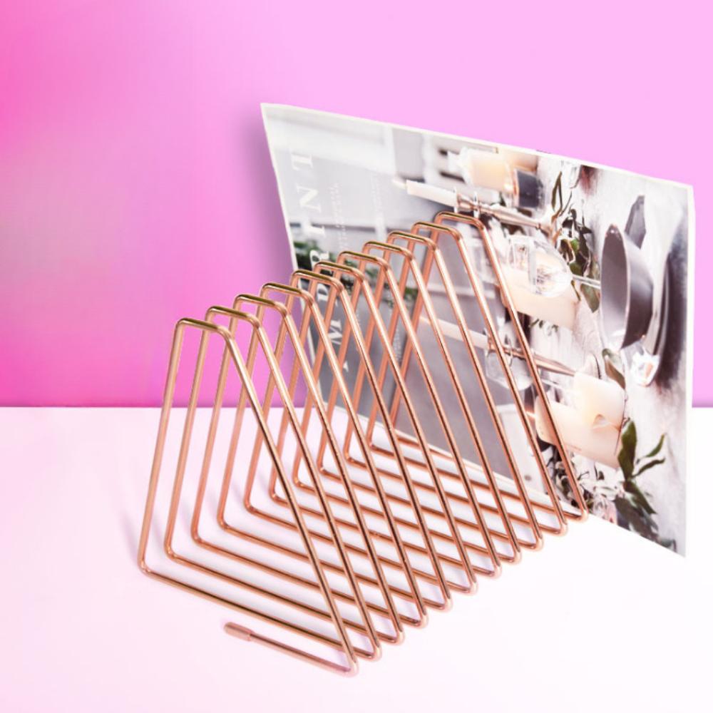 Retractable Triangular Metal Bookends Manufacturers Wholesale Simple Iron Bookends Bookends Bookstore Creative Display Bookends Shelves