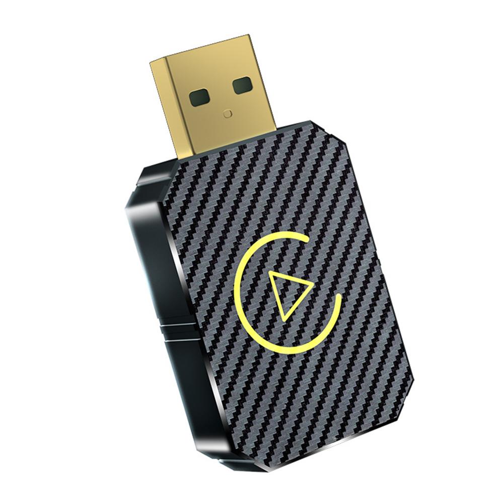 2-in-1Car Wireless Adapter For Carplay & Android Auto USB Plug Bluetooth 5.0 Wired To Wireless Mini Box Car Accessories 1PCS