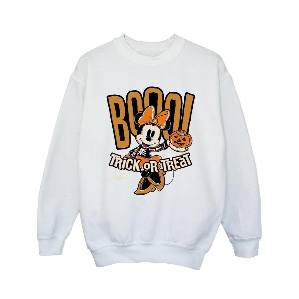 Minnie Mouse Girls Boo Sweatshirt