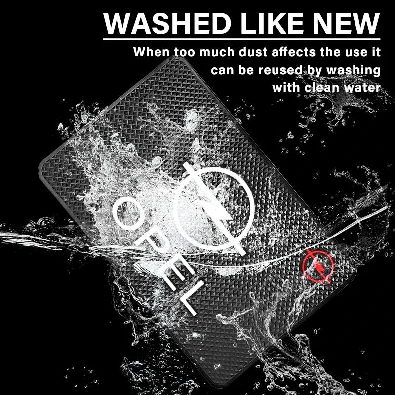 CIE1 Car Mobile Phone Mat Dashboard Mat Rubber Mat Non-Slip Pad For Opel Astra j Insignia Astra g Corsa Zafira b Mokka Vivaro Meriva