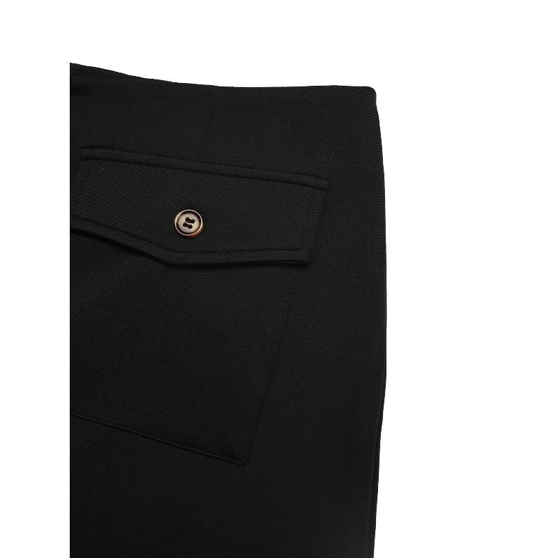 YYFS Lässige Röcke für Damen mit einfarbigem Druck im Sommer- und Frühlingsstil