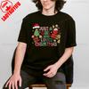 Merry Christmas Just A Girl Who Loves Christmas Dtf Transfer Ready To Press Wounisexs Design Letters Fashion Printed Tshirt Tops