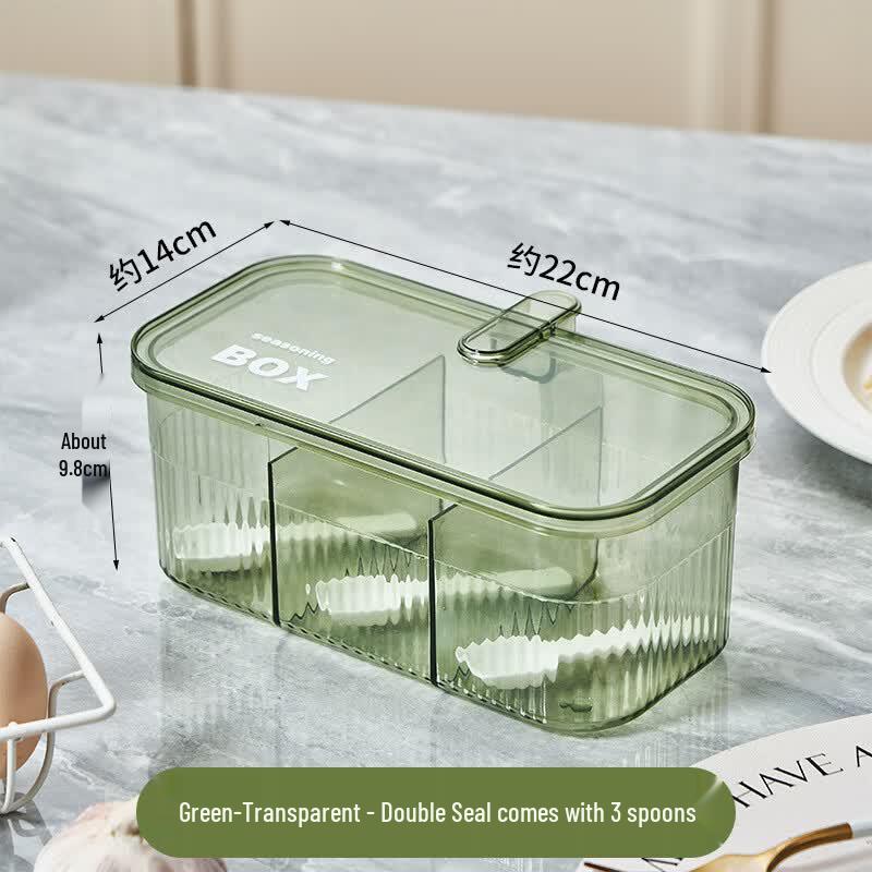 Ru Han Multi-Compartment Kitchen Spice Box Set