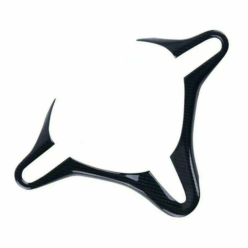 For Honda Civic 8th 2006 2007 2008 2009 2010 2011 Carbon Fiber Styling Car Inner Steering Wheel Trim Cover Button Decor Sticker