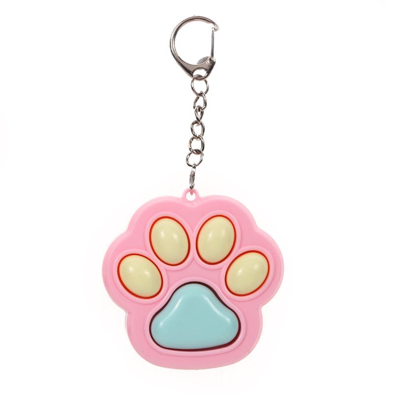 Kreativ Bil 1/3st Fidgetleksak Tecknad Kattklo Knapp Avlastningsleksak Kawaii Nyckelring Hänge Söt Parväska Hänge Nyckelring