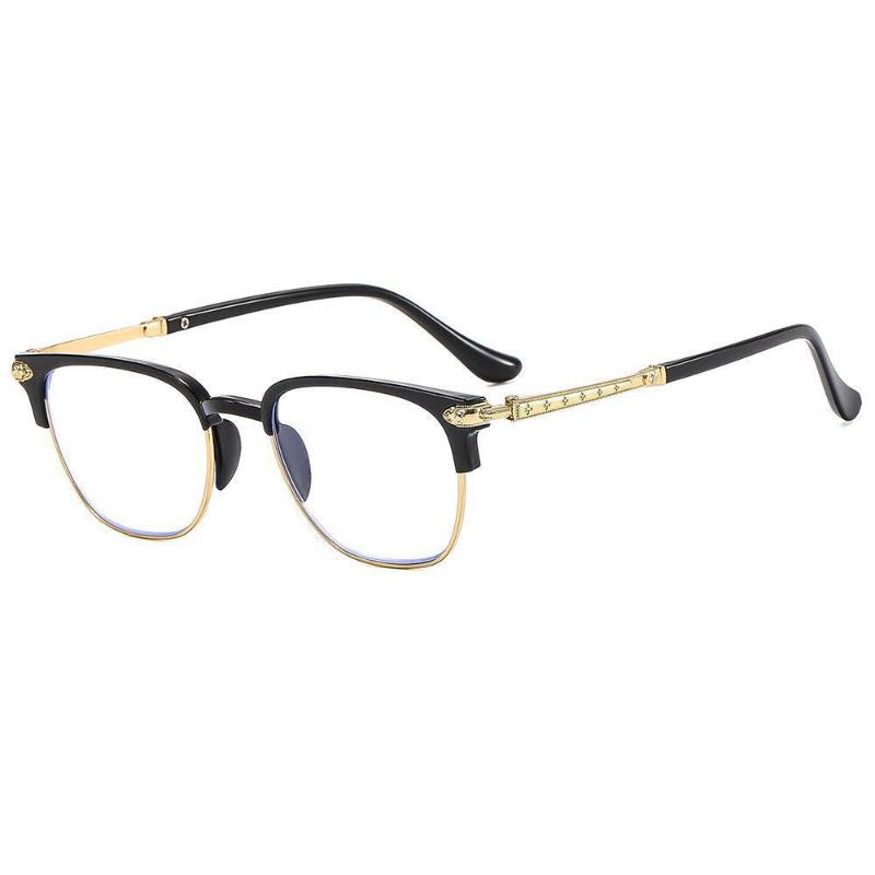 New Fashionable Personalized Hd Presbyopia Glasses Neutral Handsome Business Eye Protection Anti Blue Light Glasses
