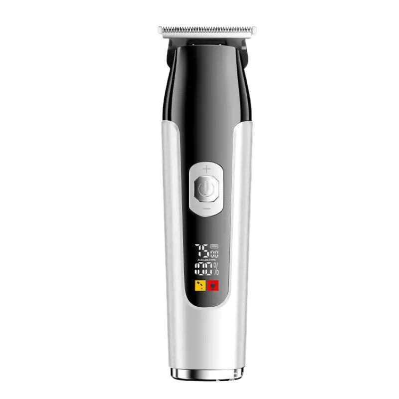 Electric Hair Clipper Professional Hair Salon Digital Display Electric Clipper Household Electric Clipper Recharging Electric Shaver for Yourself