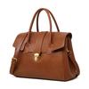 Female Casual Design Luxury Commuting Handbag Women's Natural Cow Real Leather Retro Shoulder Bags Ladies Fashi Cowhide Bag