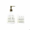 Ensemble De Bain - DKD HOME DECOR - Doré - Verre - ABS Plastique - Feuille D'une Plante