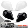 Car Side Rearview Mirror Cover Cap Left Right Door Mirror Cover Cap For VW T5 T6 Transporter Amarok 2010- Auto Accessories