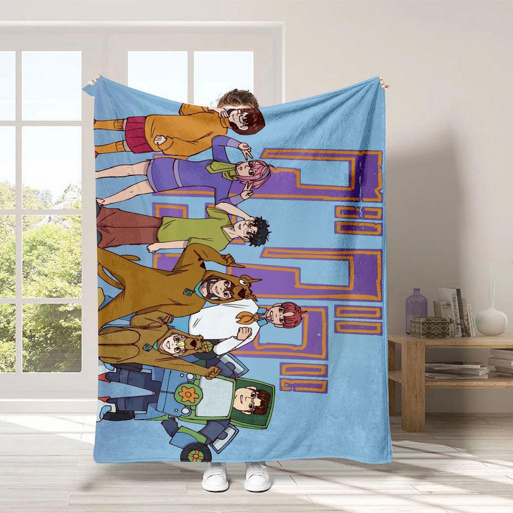 Anime DAN-DA-DAN Throw Blanket 3D Soft Rug Gift For Fans Enough Sofa Camping King Size For Home Decor Winter Warm Fluffy Blanket