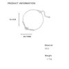S925 Sterling Silver Zirconia Blue Luminous Star Bracelets Jewelry for Women Girls Gift Accessories YB-XY-878