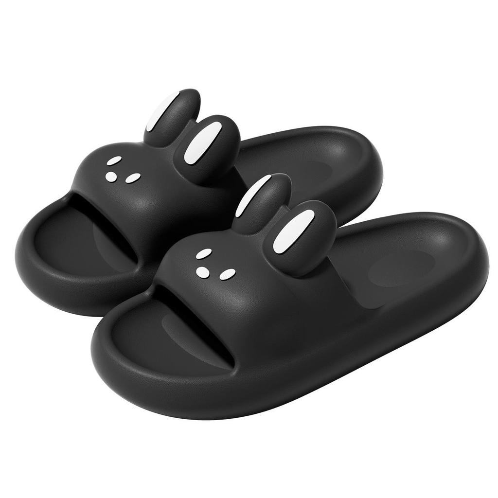 Cartoon Rabbit Women Slippers Summer Beach Thick Bottom Home Slides Comfortable Soft Bathroom Slippers