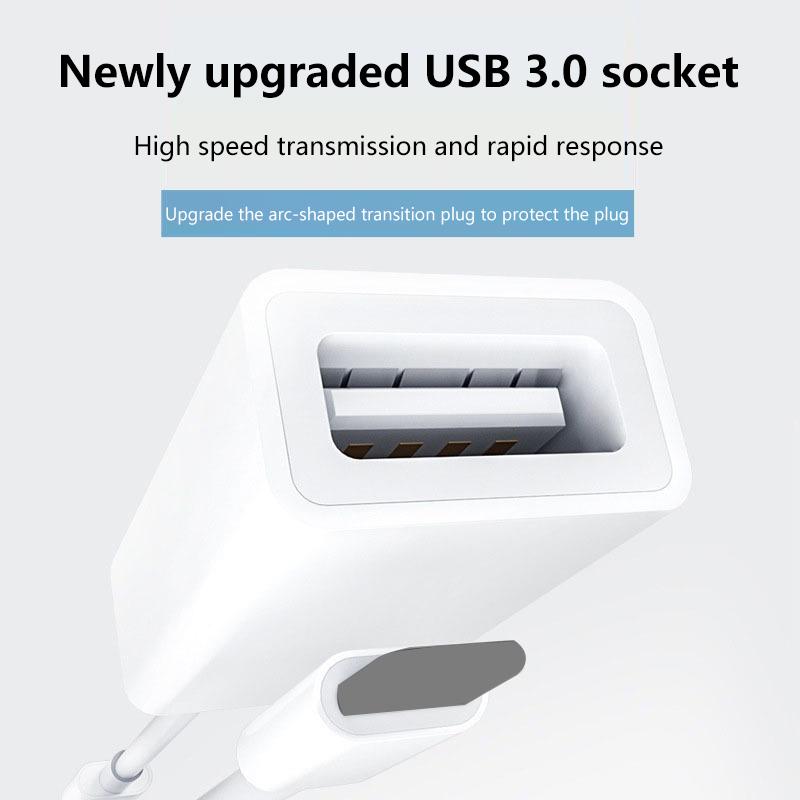 Mobile Usb Flash Drive Game Controller Multi-Function Converter Lightning To Usb3.0 File Fast Transfer For Iphone Huawei