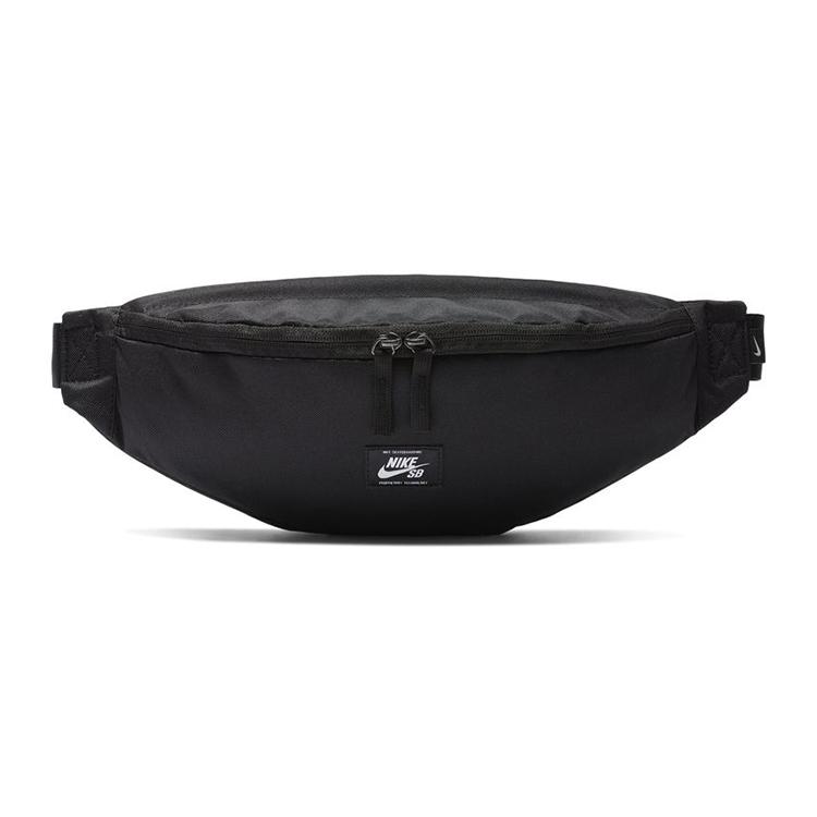 New Nike Polyester Sling Bag Fanny Pack Medium Size Unisex Black BA6445-010