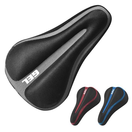 Pokrowiec na siodełko rowerowe Odporny na zużycie, antypoślizgowy Regulowana taśma mocująca Bezpieczny Uniwersalny Łatwy w montażu Pokrowiec na siodełko rowerowe