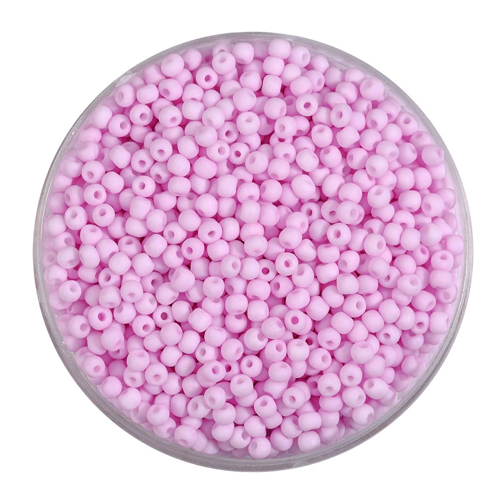 10g/pack 2/3mm Macaron Glass Round Shape Frosted Beads For Jewelry Making DIY Charm Bracelet Earring Necklace Accessories