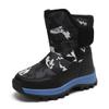 Plus Velvet Warm Children's Snow Boots - Non-Slip, Thick Cotton for Cold Weather, Long Outdoor Boots for Girls
