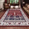 Retro Persian Carpet for Living Room Boho Decor for Room Balcony Rug Large Luxury Red Bed Decoration Home Mats Bedside 160x230