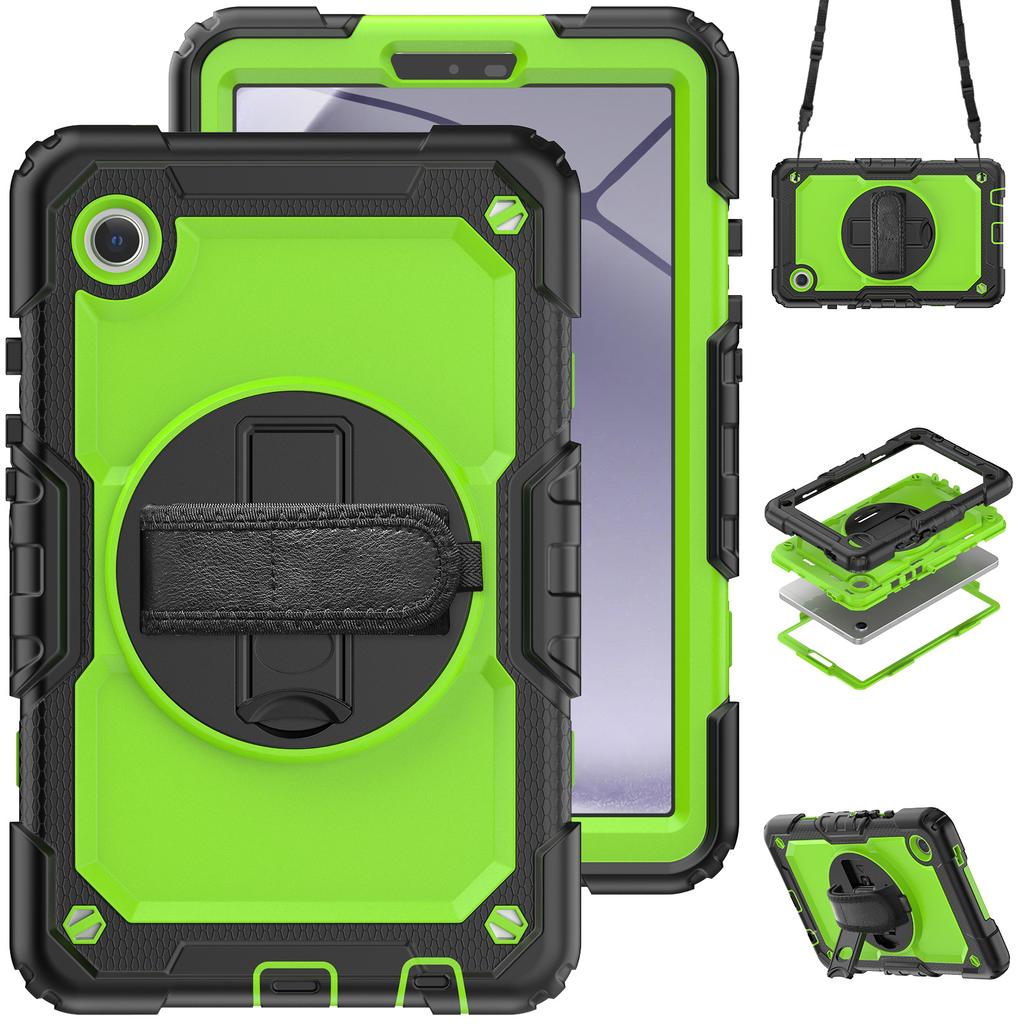 With Screen Protector Case For Universal Samsung Galaxy Tab A11 A9 8.7" SM-X133 X135 X110 X115 X117 Hybrid Stand Cover