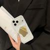 Solid Color Candy Pleated Mirror Phone Case for iPhone 17 Pro Max & Apple 16