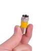 New 10pcs RG6 F Type Compression 2.8cm Snap Seal Plug Connector Waterproof F Type