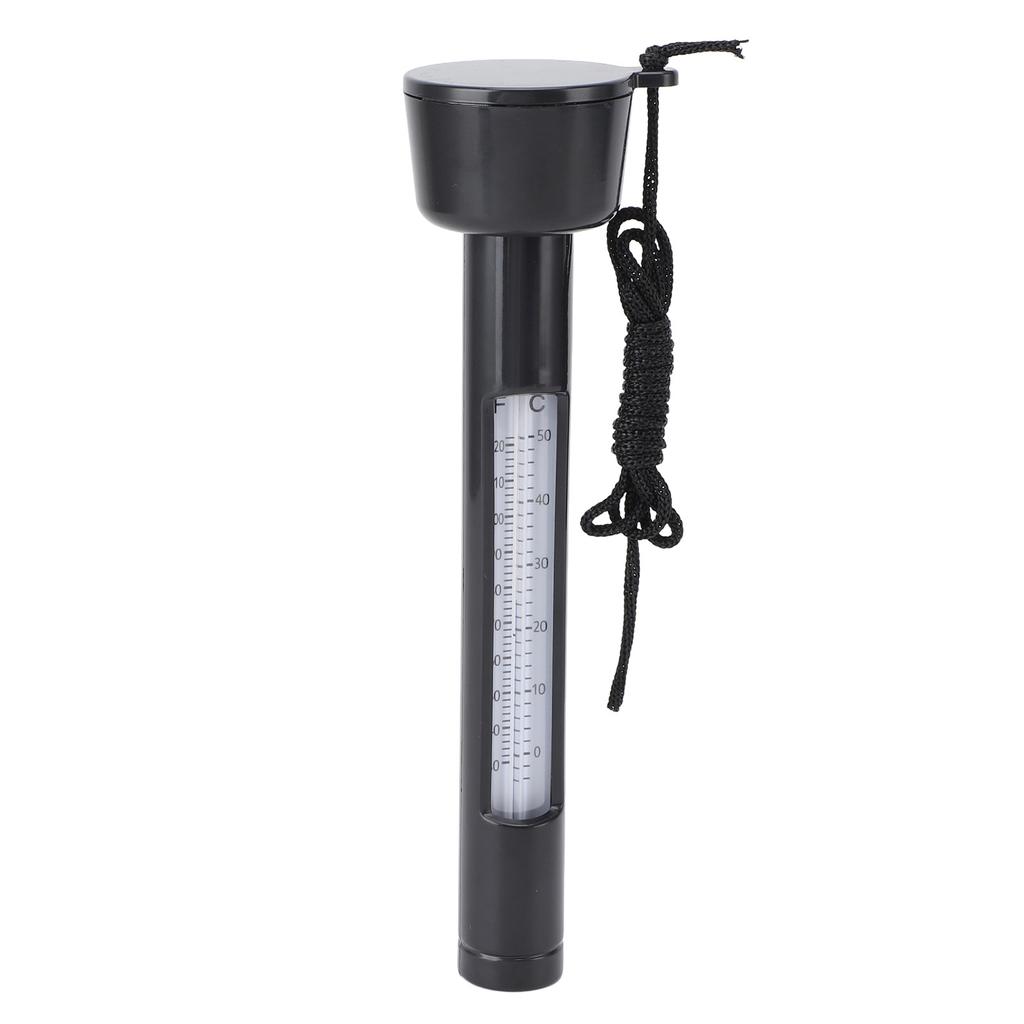 Floating Pool Thermometer for Water Temperature Round Swimming Pool Thermometer with String for Outdoor Indoor Spas Hot