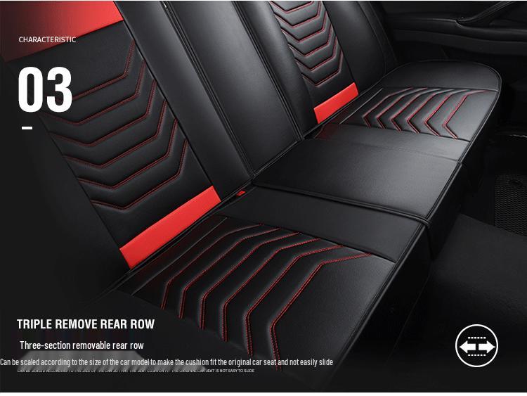 Universell helskinnssitsdyna för bil - Tecknad design, Komfort för alla årstider, Full omslagsstil