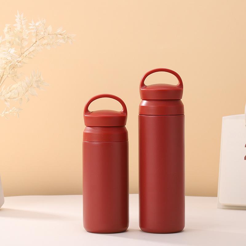 Premium Japanese 304 Stainless Steel Thermos Mug - Portable Coffee Cup for Students