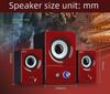 X7 Mini Multimedia Subwoofer: Compact Speaker for Desktop, Laptop, Mobile, and Home Use