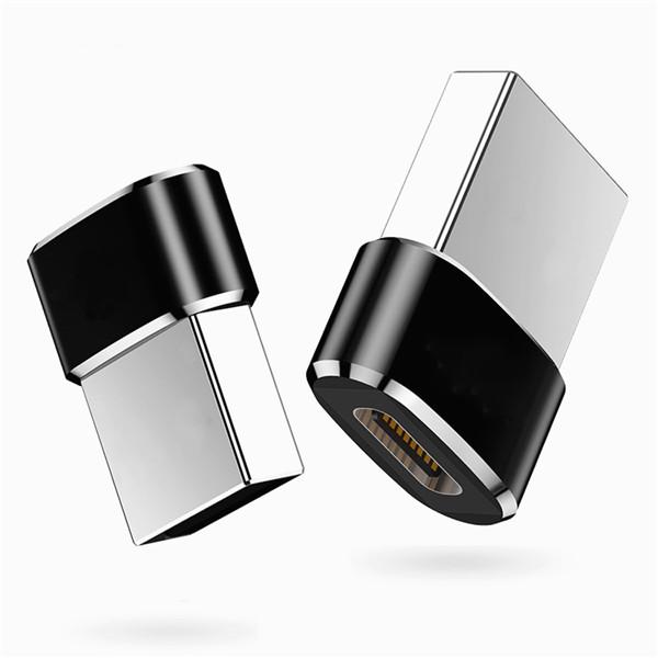 USB 2.0-Stecker auf Typ-C-Buchse, Konverter-Adapter, Computer-Telefon-Adapter