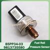 85PP34-03 9813735580 Rail Fuel Pressure Sensor For Citroen C3 C4 C5 DS5 For Peugeot 206 207 301 308 5008 Expert Partner 1.6 HDI