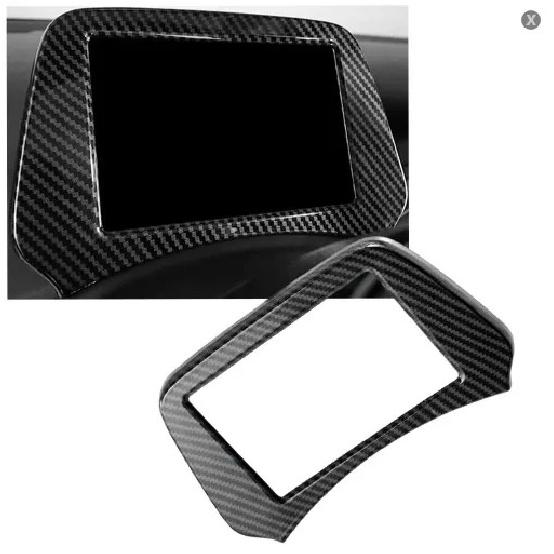 For BYD Yuan Plus ATTO 3   Interior Carbon Fiber Armrest Center Control Water Cup Gear Shift Panel Air Vent Cover